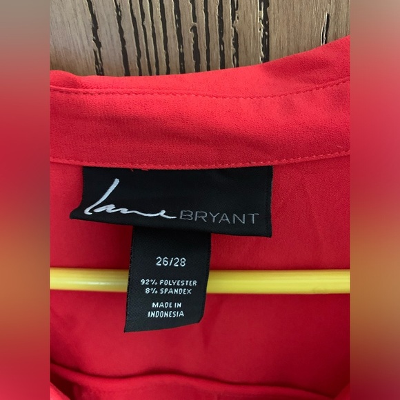 Lane Bryant Cap Sleeve Mini Summer V-Neck Dress - Picture 5 of 8